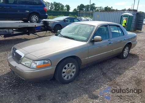 2005 Mercury Grand Marquis Ls/Lse from USA, damaged, VIN 2MEFM75W25X657278
